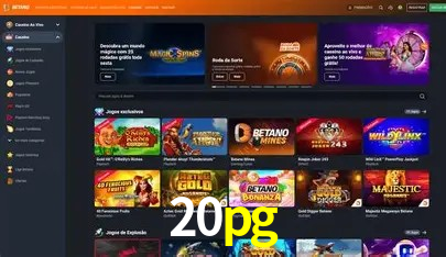 Biblioteca de slots populares na 20pg